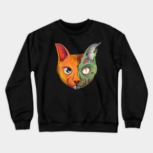 Undead Zombie Cat Crewneck Sweatshirt